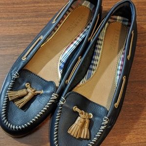 Navy blue Sperry's